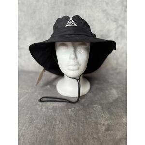 Nike ACG Apex Storm-Fit ADV Waterproof Bucket Hat Black Sz Medium